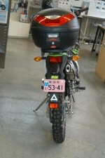 KLX125リアキャリア完成！新車ご購入のお客様にプレゼント！そうです新車まだあります！！！