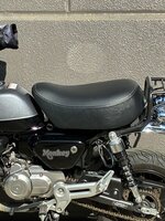モンキー125 オリジナルシートを作りました。
